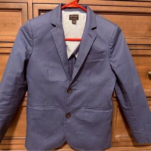 J. Crew Kids Blue Blazer Boys' Thompson suit jacket in flex chino